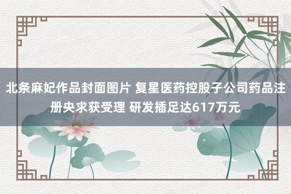 北条麻妃作品封面图片 复星医药控股子公司药品注册央求获受理 研发插足达617万元